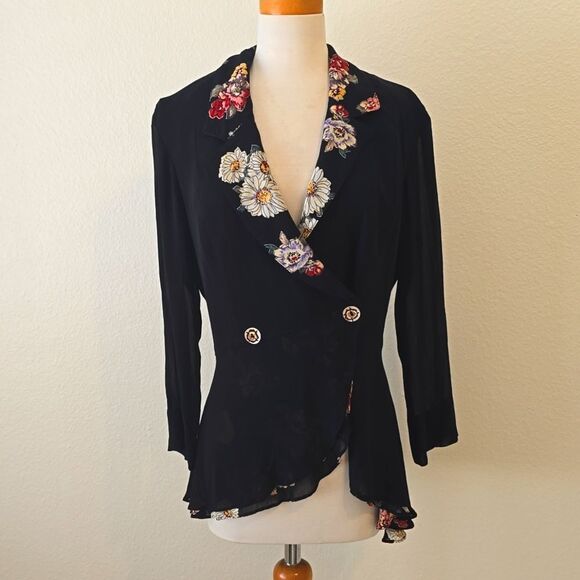Platinum by Dorothy Schoelen Jackets & Blazers - Platinum by Dorothy Schoelen 80s or 90s vintage blazer size Medium